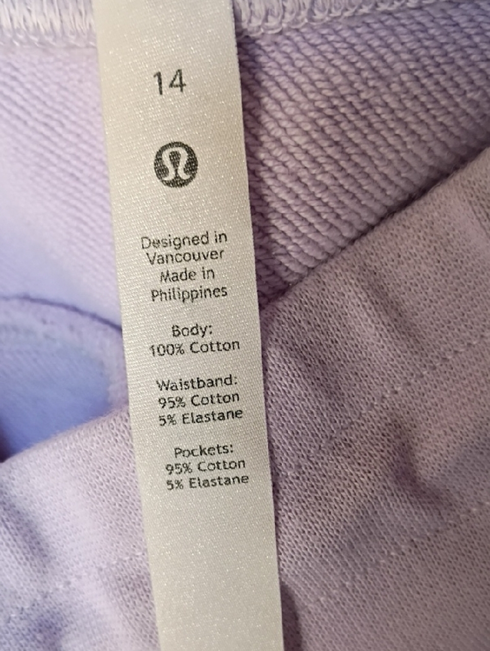 Lululemon Women's High Rise*7 Lulu Fanatics Shorts Size 14 - Picture 7 of 10